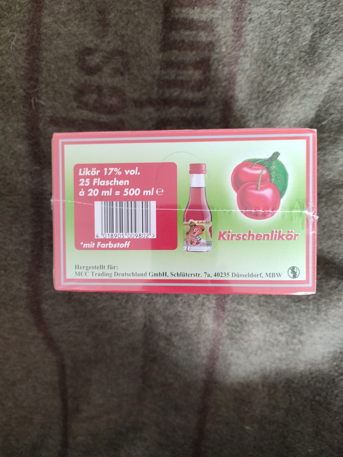 Kleiner Kobold; 25 x 20 ml/ 17% vol.; Kirschenlikör