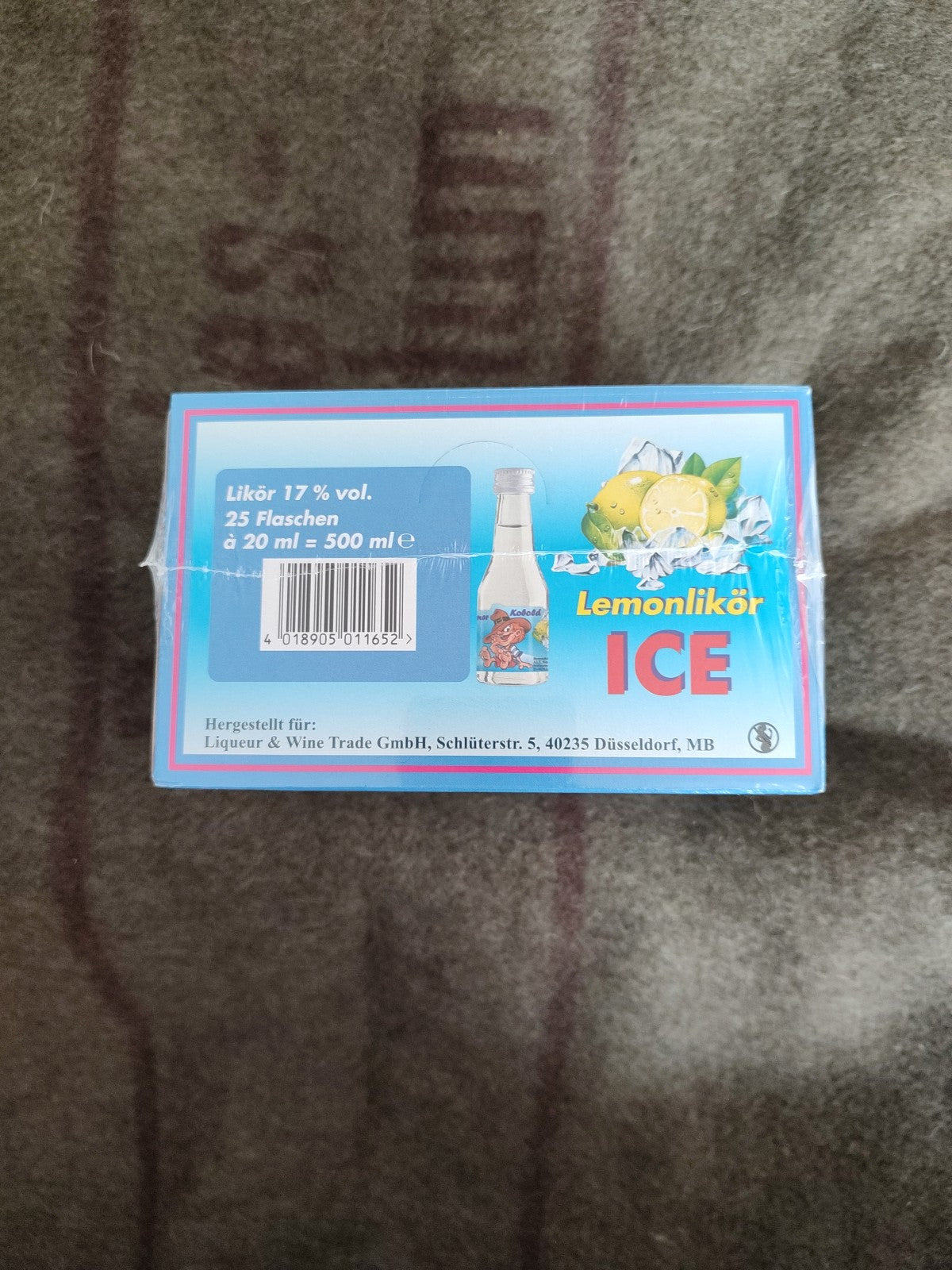 Kleiner Kobold; 25 x 20 ml/ 17% vol.; Lemonlikör ICE