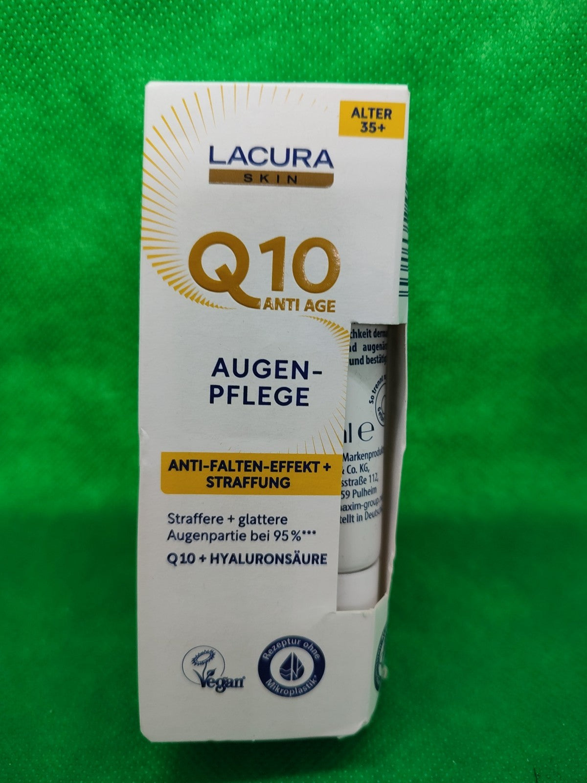 2 x LACURA Skin Q10 Anti Age Augenpflege, á 15ml, ab 35