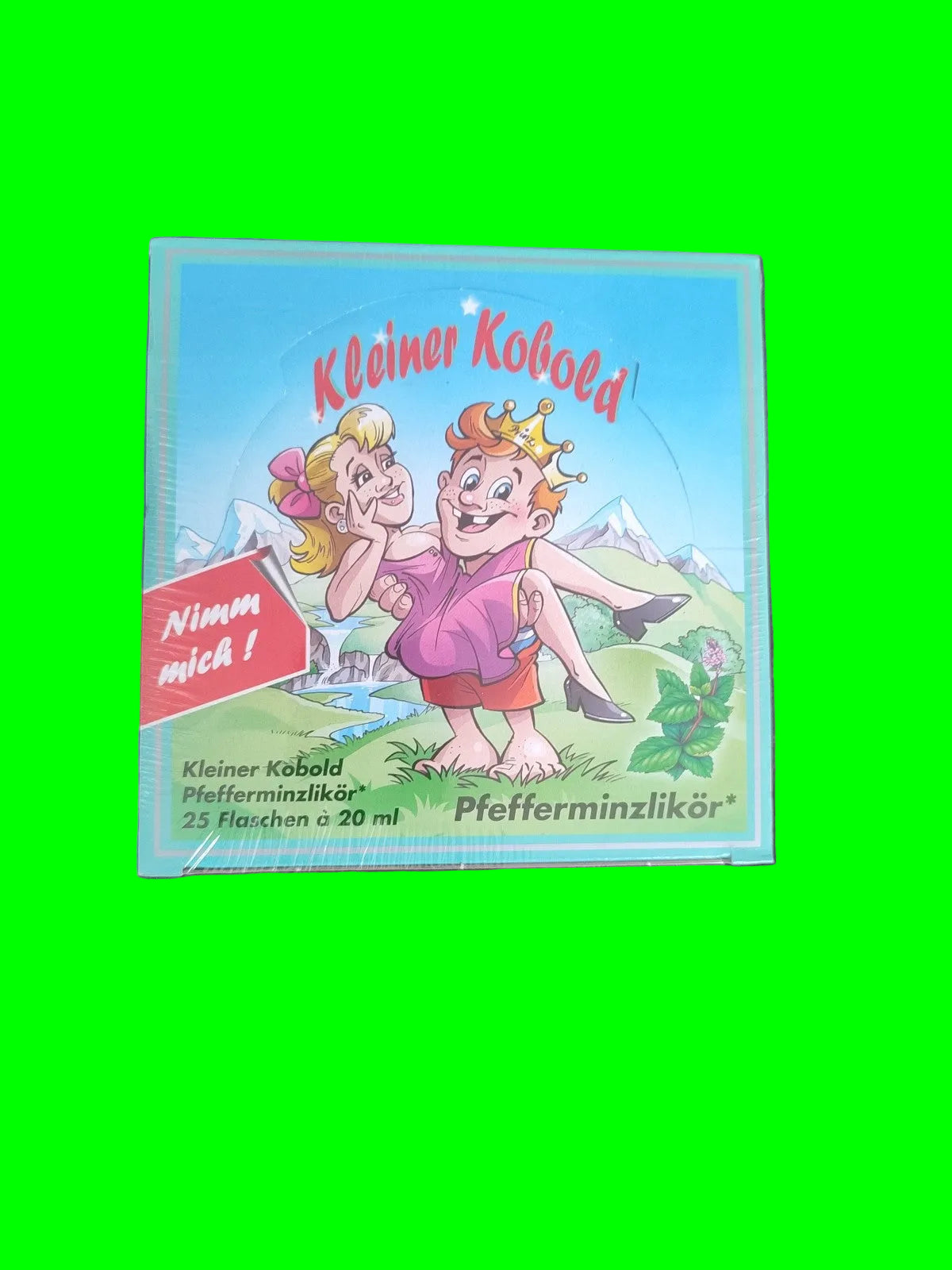 Kleiner Kobold; 25 x 20 ml/ 18% vol.; Pfefferminzlikör